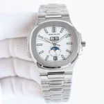 TW Factory Patek Philippe PP BJ1 Nautilus 5726/1A Silver steel case Watch